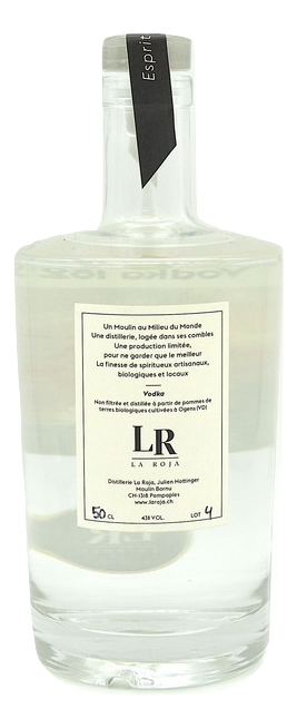 VODKA 1825 - LA ROJA - VERSO VODKA 1825 - LA ROJA - VERSO